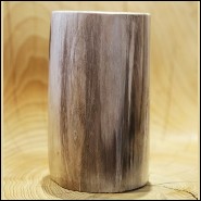 Colonne en bois pétrifié massif d'Indonésie PC-Petrified WC