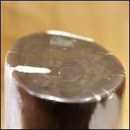 Sellette en bois pétrifié massif d'Indonésie PC-Petrified WA