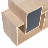 Meuble TV 100% en chêne massif français 112-Oak TV