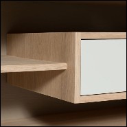 Meuble TV 100% en chêne massif français 112-Oak TV