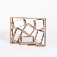 Console table 100% in French solid oak from sustainable forests in France 112-Mix