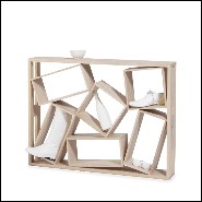 Console table 100% in French solid oak from sustainable forests in France 112-Mix