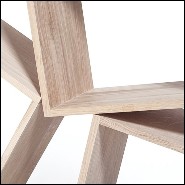 Console table 100% in French solid oak from sustainable forests in France 112-Mix