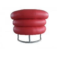 Fauteuil PC - Bibendum - Cuir - Pacific Compagnie.