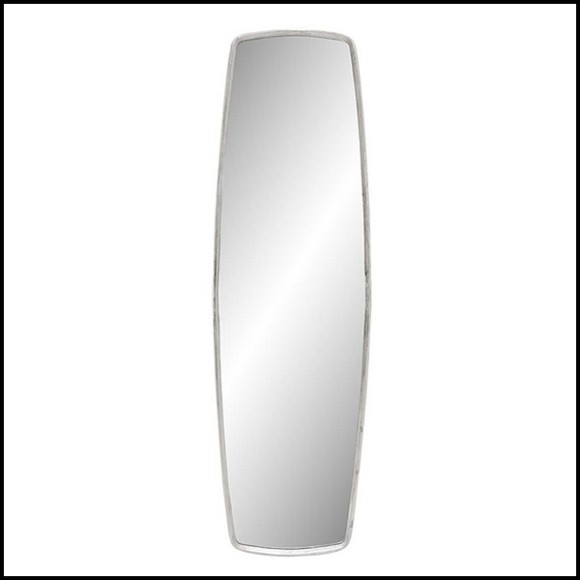 Mirror with mirror glass and metal frame in vintage finish 162-Sticky