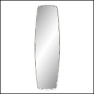 Mirror with mirror glass and metal frame in vintage finish 162-Sticky