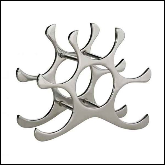 Porte bouteilles 24-Winerack-6 en aluminium