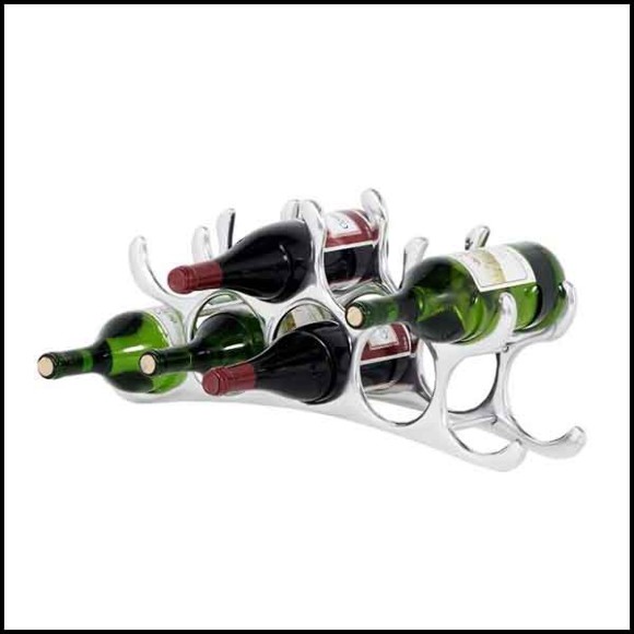 Porte bouteilles 24-Winerack-9 en aluminium