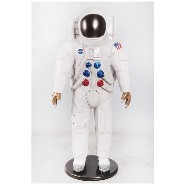 Sculpture astronaute américain NASA grandeur nature en résine PC-US Astronaut NASA