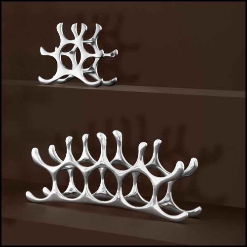 Porte bouteilles 24-Winerack-9 en aluminium