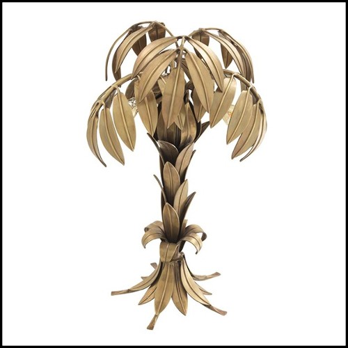 Lampe de table avec structure finition laiton Vintage 24-Beverly