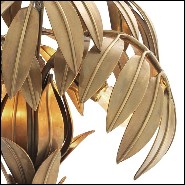 Lampe de table avec structure finition laiton Vintage 24-Beverly