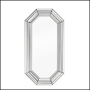 Miroir avec structure en verre miroir 24-Parma
