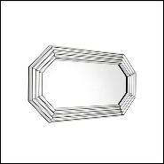 Miroir avec structure en verre miroir 24-Parma