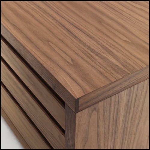Nightstand or Side Table made with solid walnut 154-Walnut