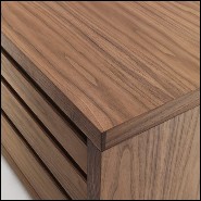 Nightstand or Side Table made with solid walnut 154-Walnut