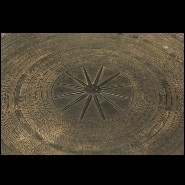 Rain Drum in solid bronze blackened from Cambodia temples 38-Rain Drum 2
