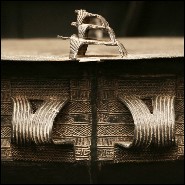 Rain Drum in solid bronze blackened from Cambodia temples 38-Rain Drum 2