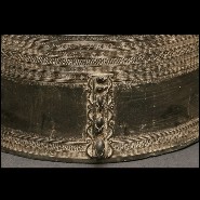 Rain Drum in solid bronze blackened from Cambodia temples 38-Rain Drum 2