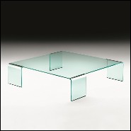 Table basse en verre courbé de 12 mm d'épaisseur 146-Curved Glass