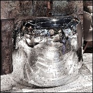 Reception desk made with a Beechcraft 18 air inlet 22-Beechcraft 18