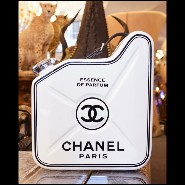 Jerrican art piece PC-Chanel N°5 White