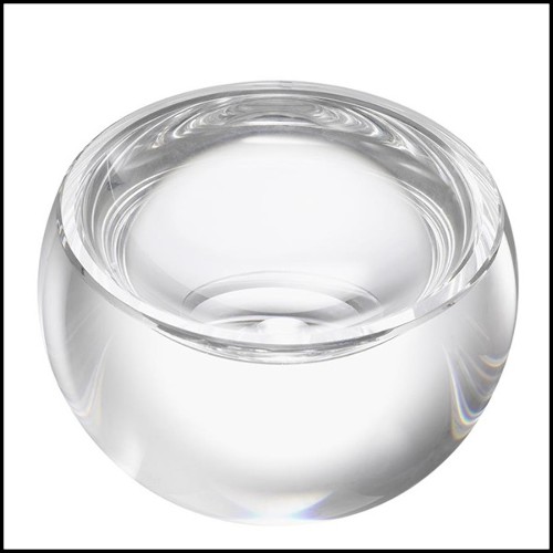 Bol en verre cristal clair 24-Panamera