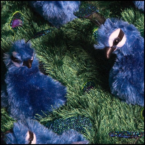 Armchair made with real peacock feathers on all the back seat PC-Peacock