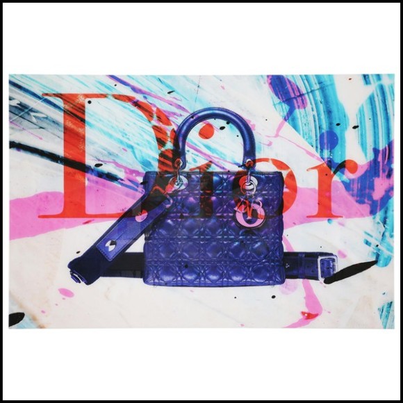 Photo wall decoration plexiglass PC-Dior Bag