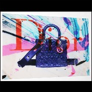 Photo wall decoration plexiglass PC-Dior Bag