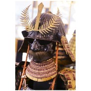 Samuraï Warrior Armor with coat of arms (Hira-Gaku) from Mori-Kawa PC-Samuraï Mori-Kawa
