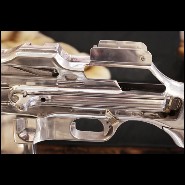 Browning Double Size Rifle Sculpture All Chromed  PC-Browning Rifle
