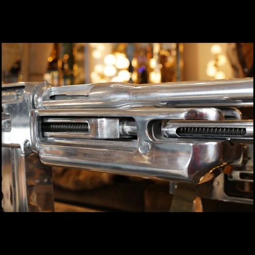 Browning Double Size Rifle Sculpture All Chromed  PC-Browning Rifle