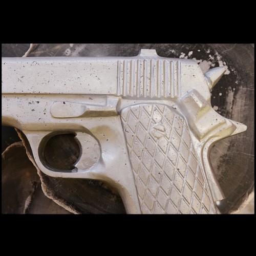 Revolver Sculpture Philippe Perrin 2000 PC-Revolver