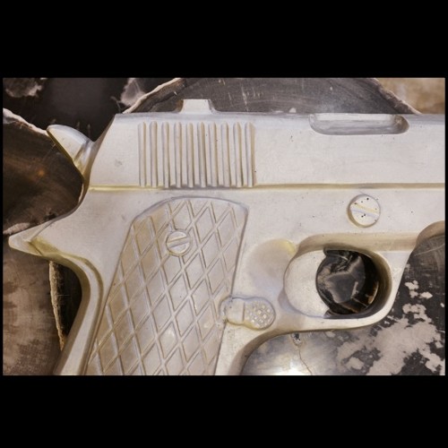 Revolver Sculpture Philippe Perrin 2000 PC-Revolver