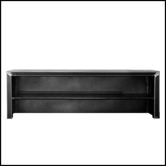 Strong Raw Steel TV Sideboard 147-Strong Raw Steel