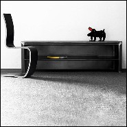 Strong Raw Steel TV Sideboard 147-Strong Raw Steel