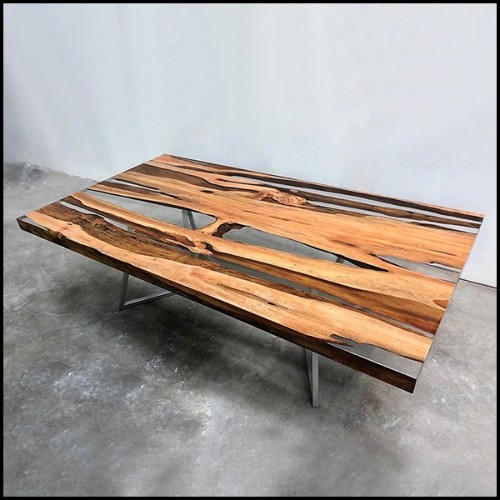 Aquariquara and resin coffee table PC-Aquariquara