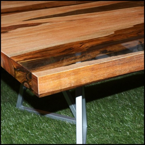 Aquariquara and resin coffee table PC-Aquariquara