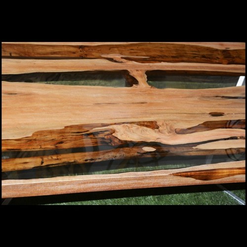 Aquariquara and resin coffee table PC-Aquariquara