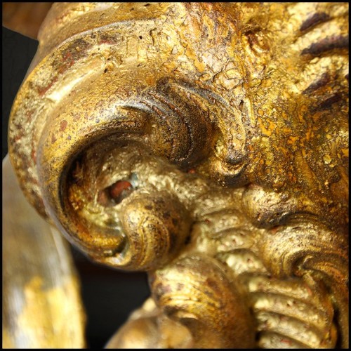 Throne with structure in solid beechwood covered with natural Burchell zebra skins PC-High Zebra