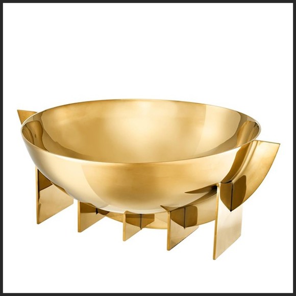 Bol en acier inoxydable finition Gold 24-Gothman Gold