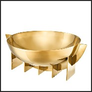 Bowl in stainless steel gold finish 24-Gothman Gold