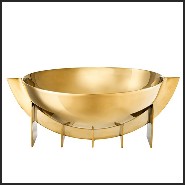 Bol en acier inoxydable finition Gold 24-Gothman Gold