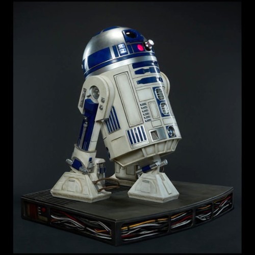 Sculpture R2D2 Star Wars taille réelle PC-R2D2