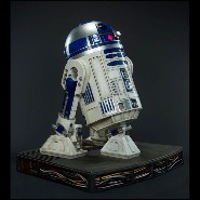 Sculpture R2D2 Star Wars taille réelle PC-R2D2