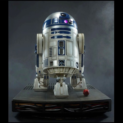 Sculpture R2D2 Star Wars taille réelle PC-R2D2