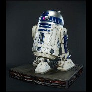 Sculpture R2D2 Star Wars taille réelle PC-R2D2