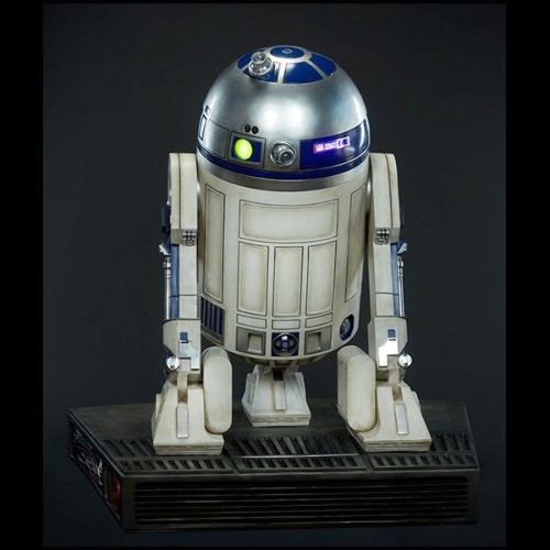 Sculpture R2D2 Star Wars taille réelle PC-R2D2