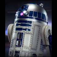 Sculpture R2D2 Star Wars taille réelle PC-R2D2